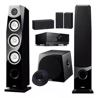 Teatro En Casa Yamaha Rxa4a 7.2 Canales Hifi Audio Premium Color Negro