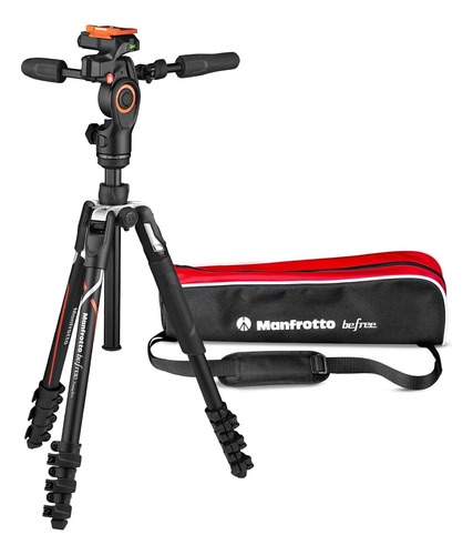 Trípode Manfrotto Befree Live Advanced De Aluminio Con Fluid