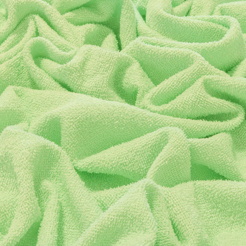 Tecido Felpudo Atoalhado 100% Algodão Verde Água
