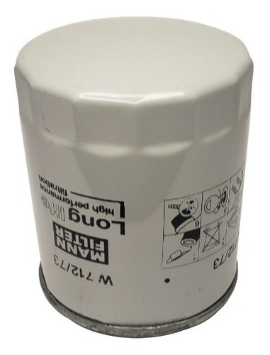 Imagen 3 de 4 de Filtro Aceite W712/73 Long Life Mann Filter Fiat Ford Mazda