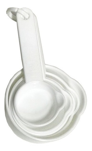 Cucharas Medidoras Medición Plástico X5 Repostería Cocina