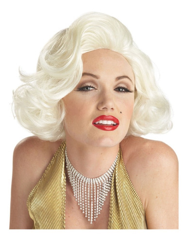 Peluca Marilyn Monroe Chicago 20's Charleston Para Damas 4