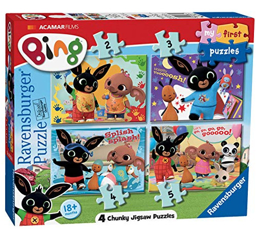 Ravensburger Bing Bunny - Mis Primeros Rompecabezas (2, 3, 4