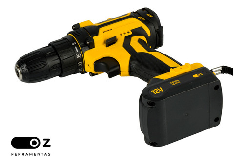 Parafusadeira De Impacto 12v 10mm Com Maleta E Acessorios