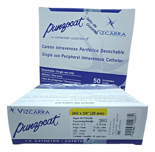 Punzocat Vizcarra 24g C/50