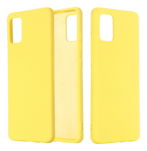 Funda De Silicona Líquida De Color Sólido Para Galaxy A31