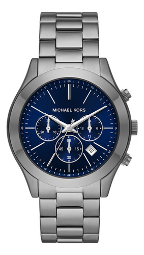 Reloj Michael Kors Slim Runway Chronograph Mk8987 Para Hombr