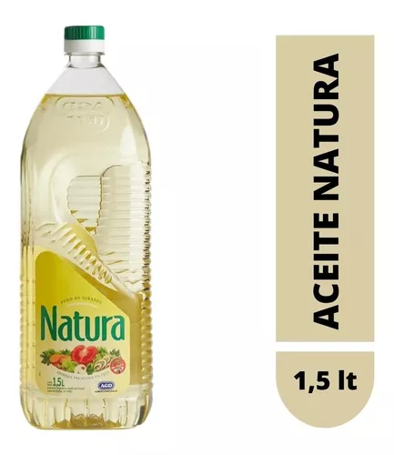 Aceite Natura Girasol 1,5 Lt Zetta Bebidas