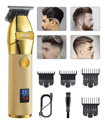 Dsp® Hair Trimmer Beard Trimmer For Men With Led Display R. Color 90395-1