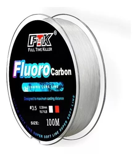 Nylon Fluorocarbono 20 Lb