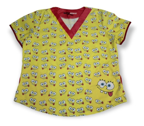 Chaqueta Medica Personalizada Bob Esponja