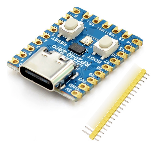 Rp2040 Zero Placa Desenvolvimento Raspberry Pi Pico Python