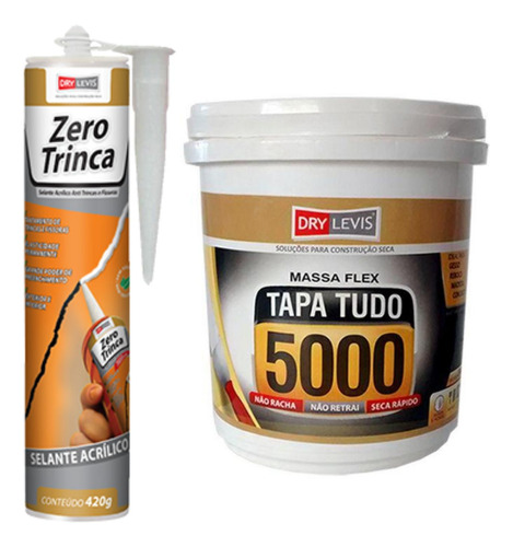 Massa Tapa Tudo 340g E Zero Trinca 420g