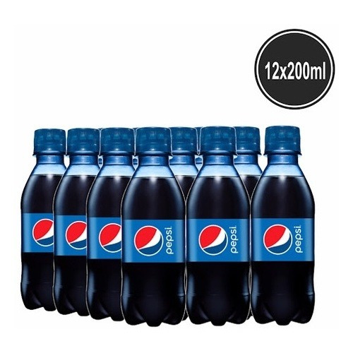Fardo Com 12 Refrigerante Pepsi 200ml - Atacado