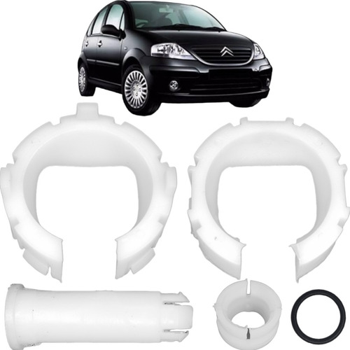 Kit Reparo Trambulador Bucha Alavanca Citroen C3 2001 A 2012