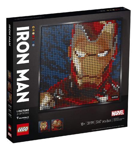 Lego 31199 Marvel Avengers Art Studios Iron Man