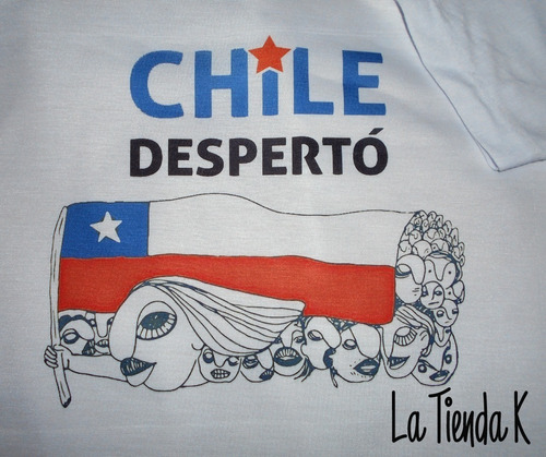 Remera Chile Despertó Patria Grande