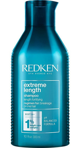 Shampoo Fortalecedor Con Biotin Extreme Length Redken 300ml