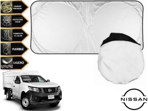 Cubre Sol Tapa Sol Con Ventosas Nissan Np300 Estacas 2019