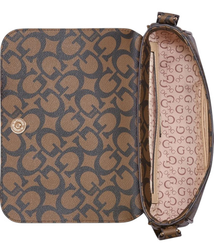 Crossbody Guess Elegante 100% Original Brown Cocoa