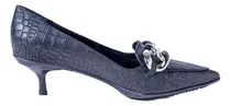 Comprar Stilettos Mujer Taco Kitten Cueronegro Saverio Di Ricci Jena