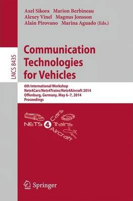 Libro Communication Technologies For Vehicles : 6th Inter...