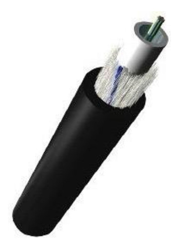 Cable Fibra Optica 12 Hilos Interior/exterior Monomodo 100mt