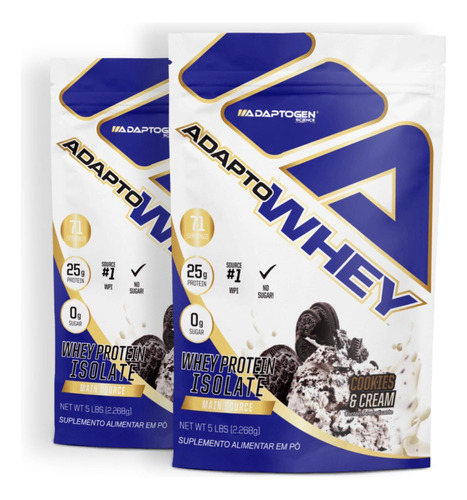 Kit 2 Unidades Adapto Whey 2,2kg