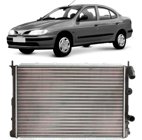 Radiador De Água Renault Megane 1.0 1.4 1.6 1.9 2.0 96-03