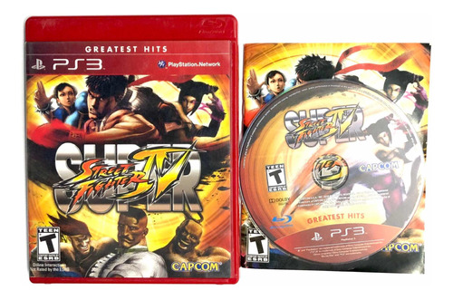 Super Street Fighter Iv 4 - Juego Original De Playstation 3