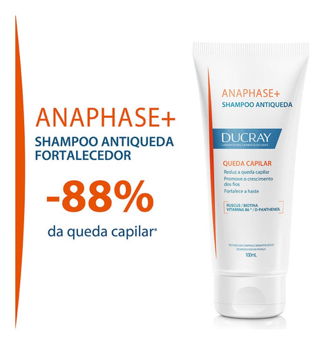 Ducray Anaphase Shampoo Antiqueda 100ml C/ Nota Fiscal