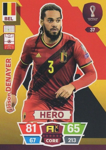 Adrenalyn Qatar 2022 Panini - Cartas Core / Hero - Jugadores
