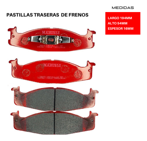 Pastilla De Freno Ford F-150 Special 4.9 1995