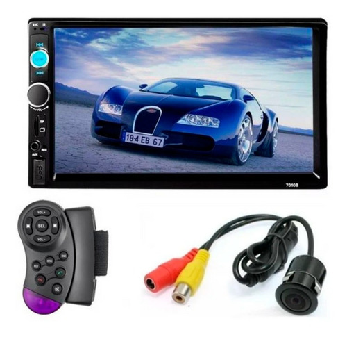 Radio 2 Din + Camara Fiat Fiorino