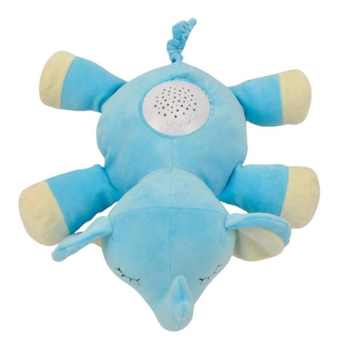 Peluche Proyector Músical Unicornio Sleepy Time Pals Color Elefante