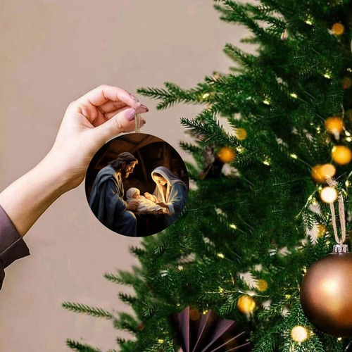 2 Belén De Jesús, Colgante Para Árbol De Navidad Estilo B