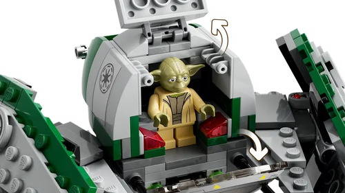 Lego Star Wars Caza Estelar Jedi De Yoda Starfighter 253
