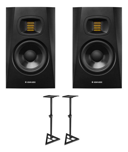 2 X Adam T5 V  Monitor Estudio Activo Powered Altavoz +