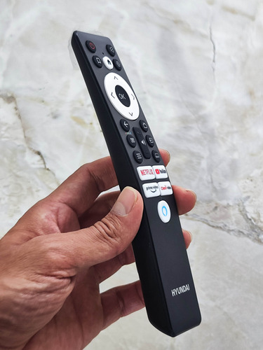 Control Tv Hyundai Comando De Voz Tecla Alexa Hyled5810h4km