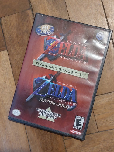 Gcn Juego Zelda Ocarina Of Time + Quest Nintendo Gamecube