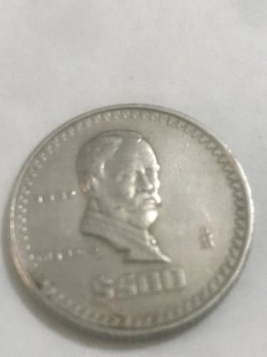 Moneda De 500 Pesos 1987 (original)