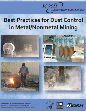 Libro Best Practices For Dust Control In Metal/nonmetal M...