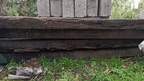 Imagen 4 de 6 de Tirantes, Durmientes De Tren. Madera Maciza
