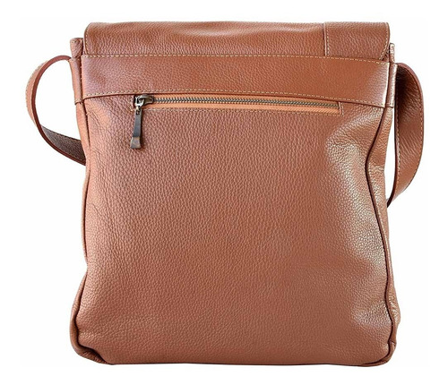 Morral Cuero Hombre Briganti Cartera Casual Moda - Acc61638