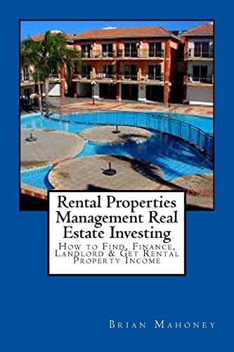 Libro: Rental Properties Management Real Estate Investing: &