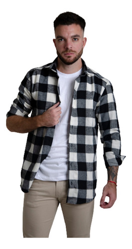 Camisa Art 2839 Camisa Leñadora Villela Cuadros Abrigada