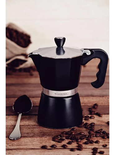 Cafetera Expresso Italiana 6 Tz Aluminio Tramontina Febo