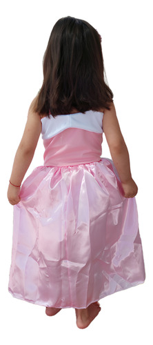 Vestido Disfraz Princesa Para Niñas Aurora 10