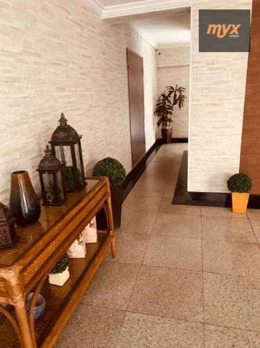 Apartamento Com 2 Dormitórios Para Alugar, 60 M² Por R$ 2.480,00/mês - Gonzaga - Santos/sp - Ap6161