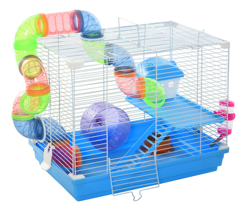 Ratones Domésticos Hamster Cage Pawhut, Roedores, Jerbos, 2